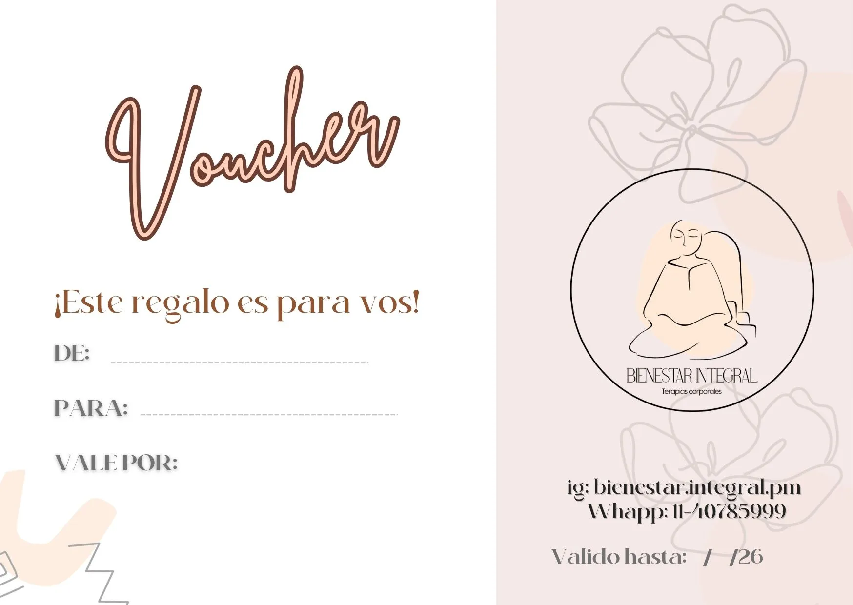 Regalá bienestar